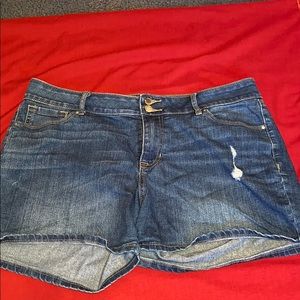 Jean shorts